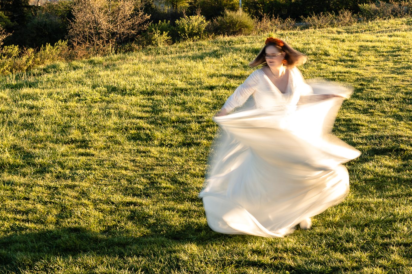 Mariée qui danse